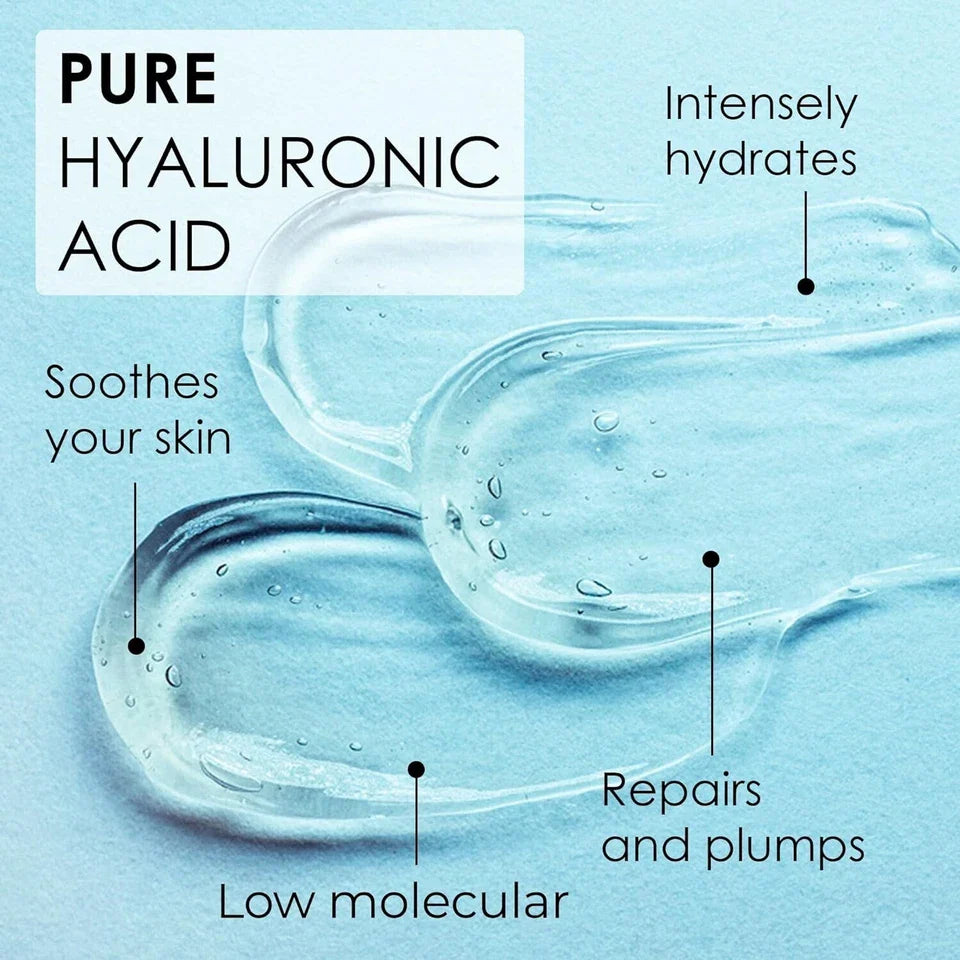 Hyaluronic Acid Serum for Face (2 Oz) - Serum for Skin and Lips Hydrating
