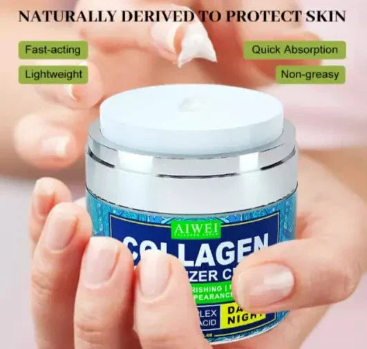 Retinol Collagen, Retinol & Hyaluronic Acid Cream - Anti-Aging Face Moisturize