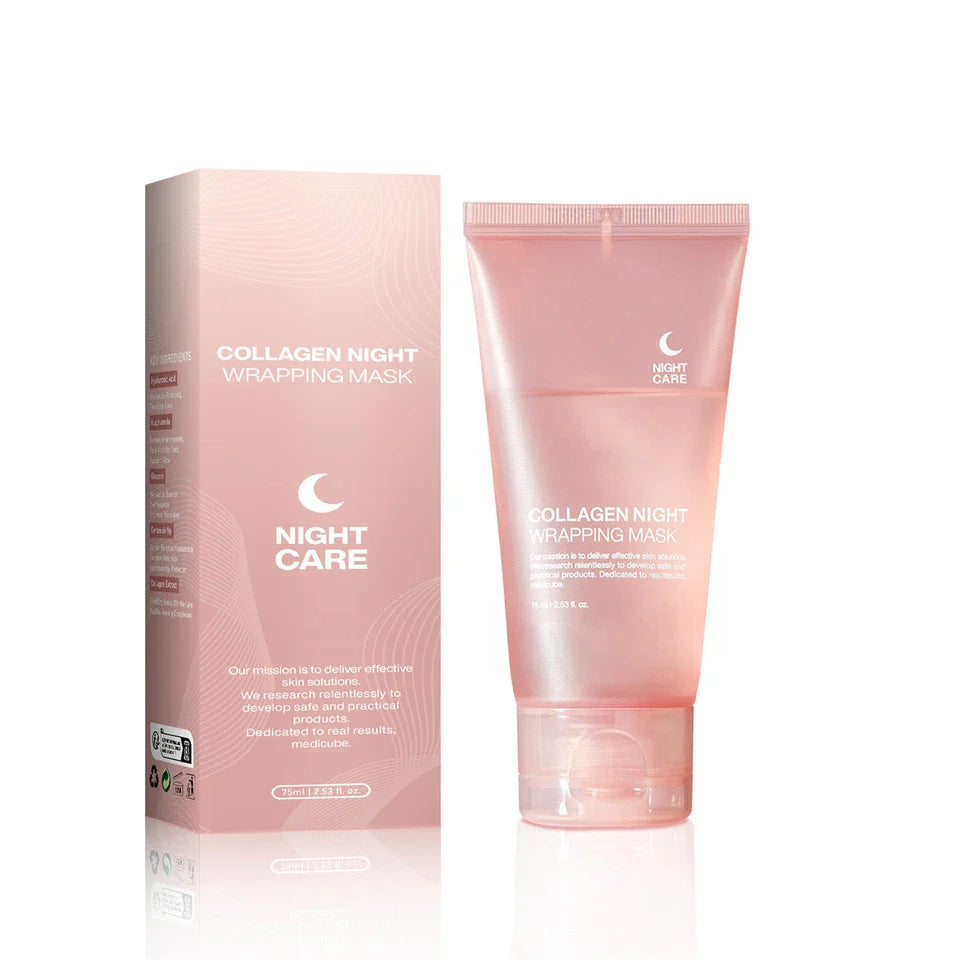 US STOCK Collagen Night Wrapping Mask Overnight Wrapping Peel Off Facial Mask